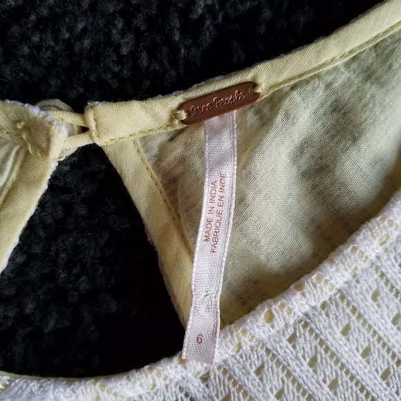 SOLD{Free People} White Lace Rocco Open Back Dress - Picture 6 of 7